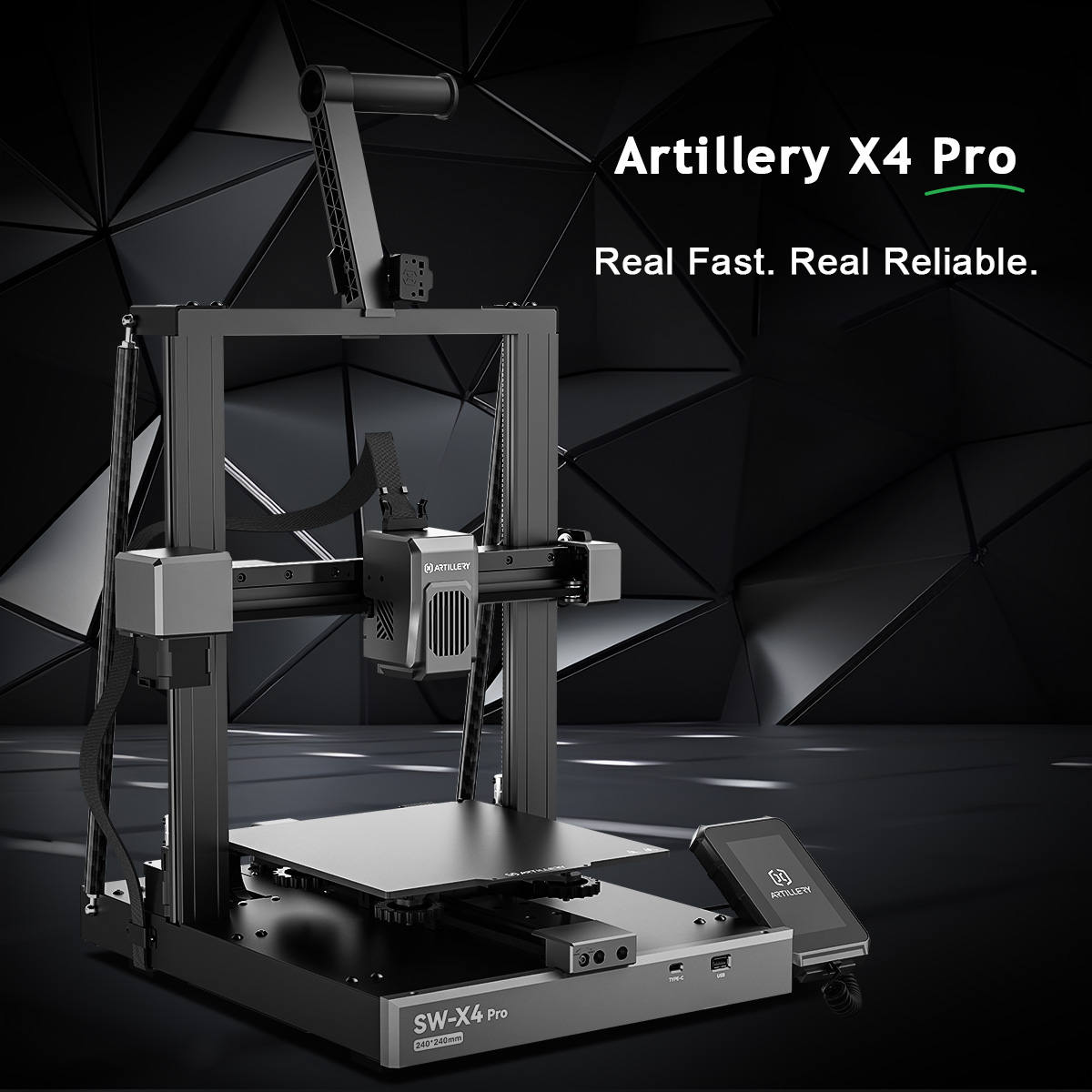 Artillery Sidewinder X4 Pro | Unleash Speed and Master Details