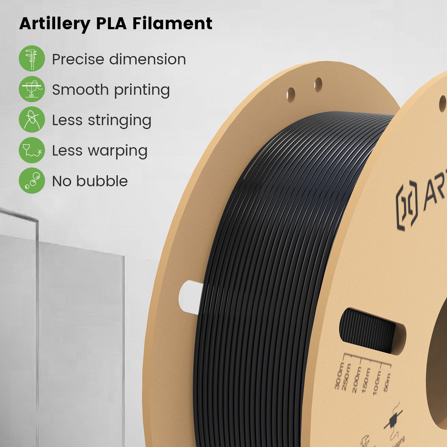 PLA 3D-Druckerfilament 1,75 mm 10 kg