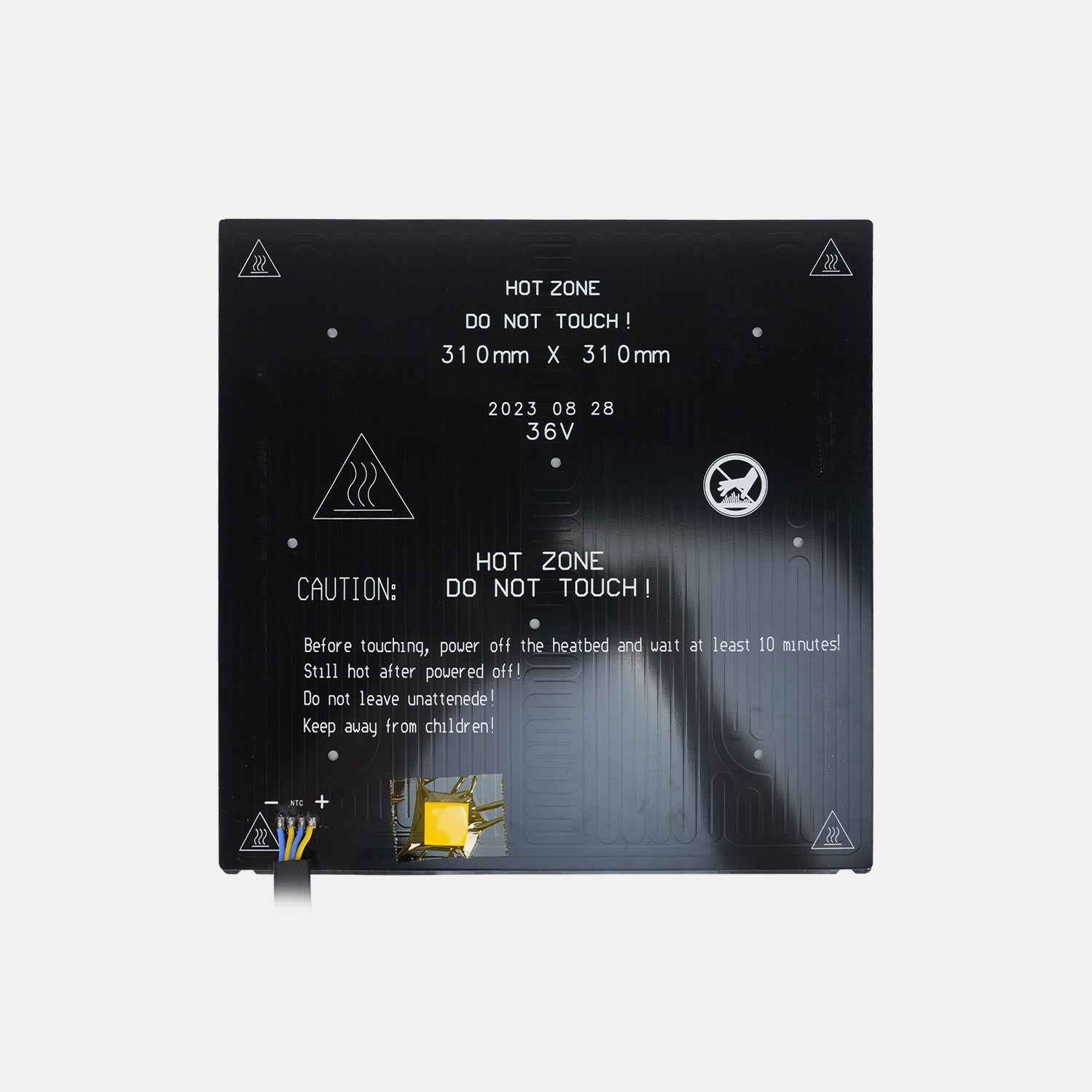 Aluminum Heated Bed + Flexible Magnetic Plate Kit – X3