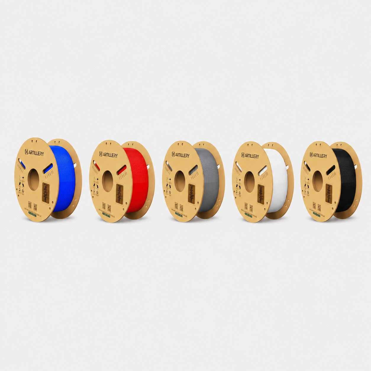 PLA 5-Color Filament Bundle